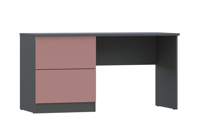 Desk with 2 drawers Oscar mini with push-to-open 145x75x60 cm