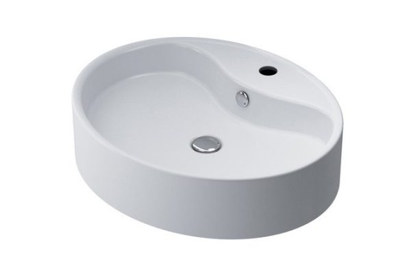 Countertop washbasin AM.PM Func M8FWCC20561WG Countertop, 56x14x46 cm
