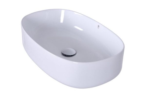 Countertop washbasin ORANGE B07-540W Countertop, 54x14.5x35 cm