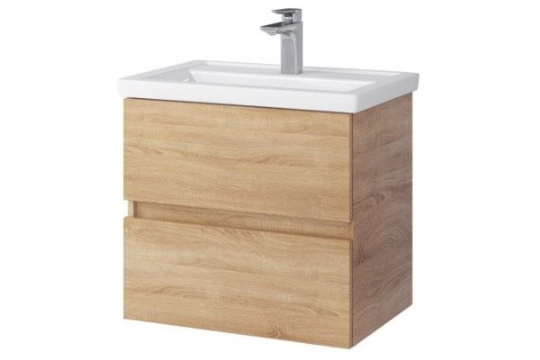 Hanging cabinet Sanstar Tuscany 391.1-1.4.1 56.4 cm, frame color Sonoma oak light, facade color Sonoma oak light