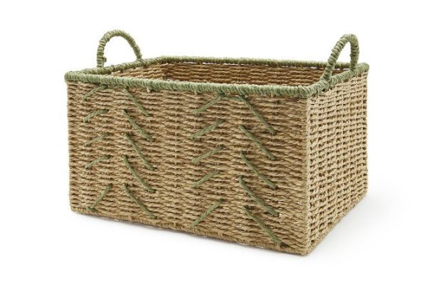 Basket with handles LH23-3N M 35x26x25 cm