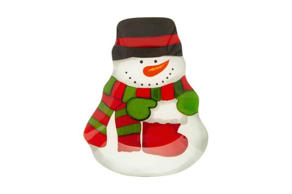 Serving dish Lefard Christmas tale Glass