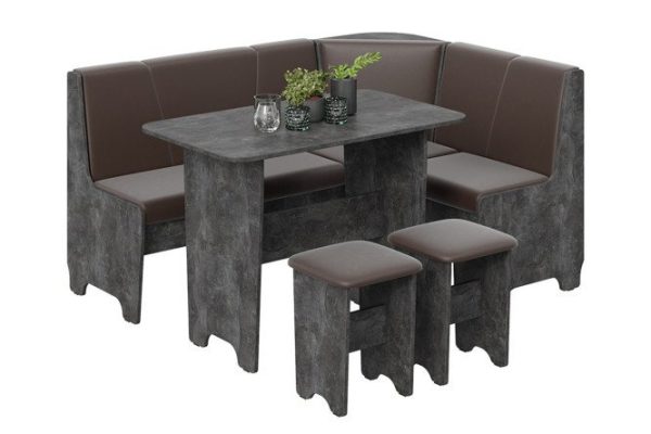 Kitchen corner Texas with universal corner, 153.2x80x113.2 cm