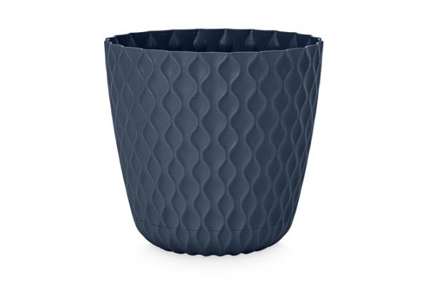 Flower pot Wave 20.5x19.5 cm, 4.7 l