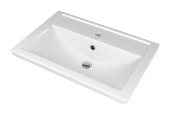 Washbasin Foster 60 Overlay, 61x14x40.7 cm