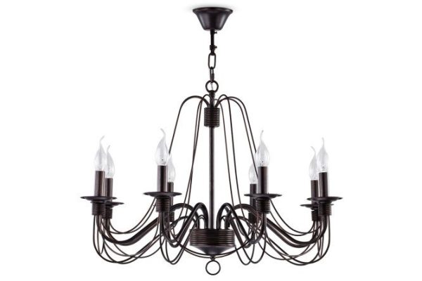 Chandelier FREYA FR2046 40 sq.m., 72x102.5x72 cm, E14