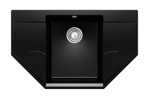 Inset sink with drainer Riff-800 80x50x20 cm