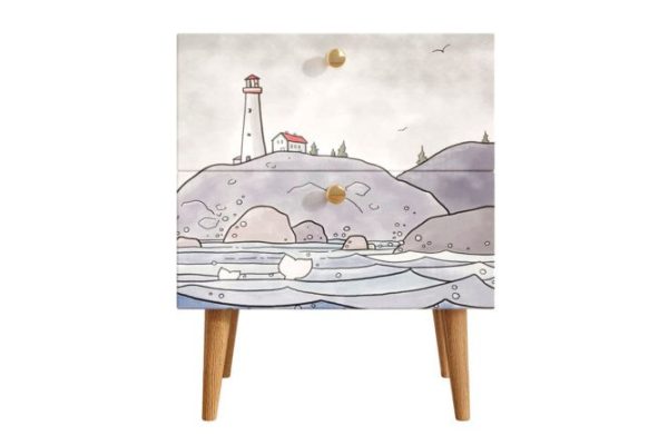 Cabinet with 2 drawers Berber BB03