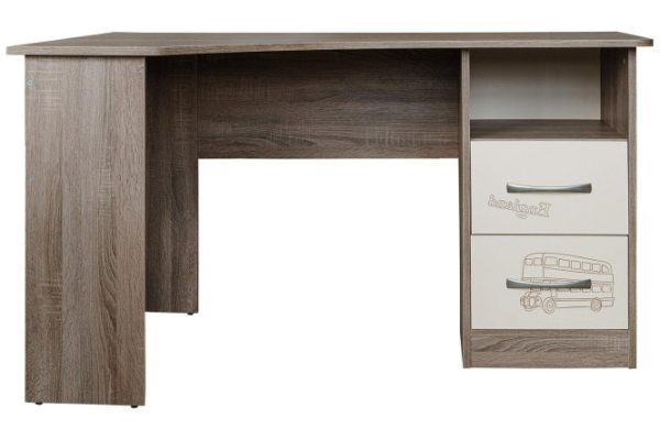 Desk British boom corner