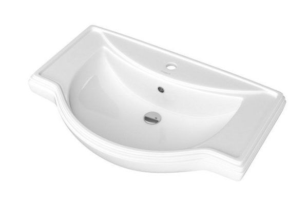 Washbasin Classic 65 Semi-built-in, 66x19.5x41.5 cm