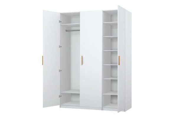 uslggfadlrootimbu91ekqp9m547zjhb.jpg Wardrobe 3-door Oscar Line 150x236x59.6 cm, white