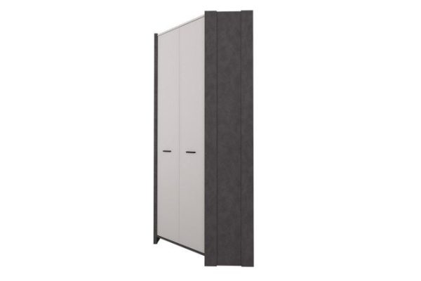 Corner cabinet Kristoff 94x211.5x94 cm