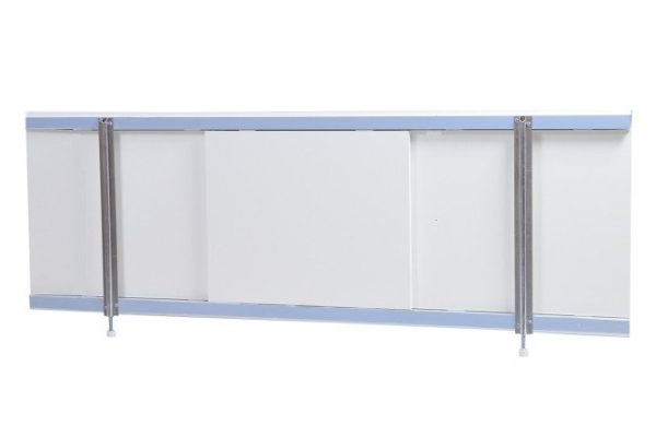 Sliding bath screen Sonata 167x52 cm