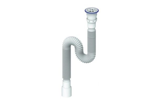 Corrugated siphon 1 1/2"x40/50 UNICORN D240