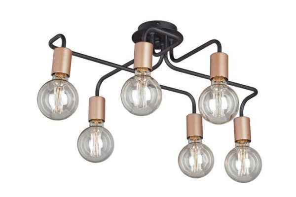 Chandelier VITALUCE V4560-1/6PL 18 sq.m., E27