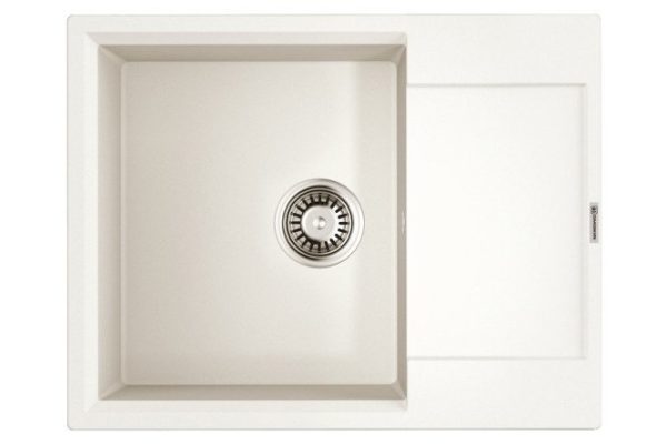 Inset sink with wing OMOIKIRI Daisen 65T-WH 4993514 65x51x21 cm