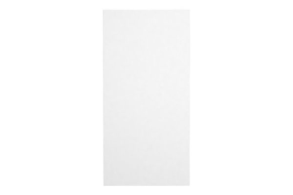Decorative panel Chloe for wall cabinets 35.3x72 cm, soft white color
