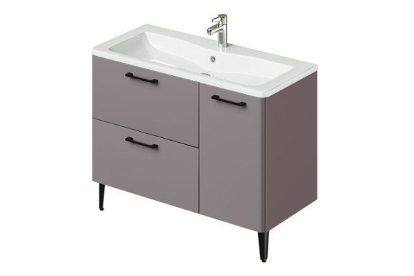 Floor cabinet Nais 2.0 100.2 cm, frame color amaretti, facade amaretti