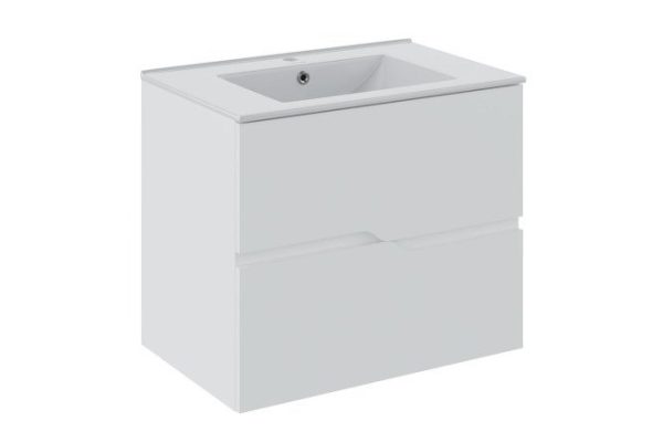 Hanging cabinet RUNO Palermo 60 cm, frame color white, facade white