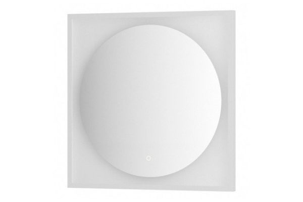 Mirror with LED lighting DEFESTO Eclipse DF 2237S 70x70x3.3 cm