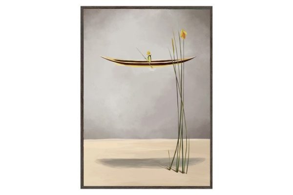 Reproduction in frame Balance 53x73 cm