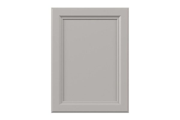 Front Gloria cabinet with drawer 39.6x53.6 cm, gray silk color