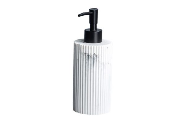 Liquid soap dispenser EVIO Marble 317 ml, Polyresin