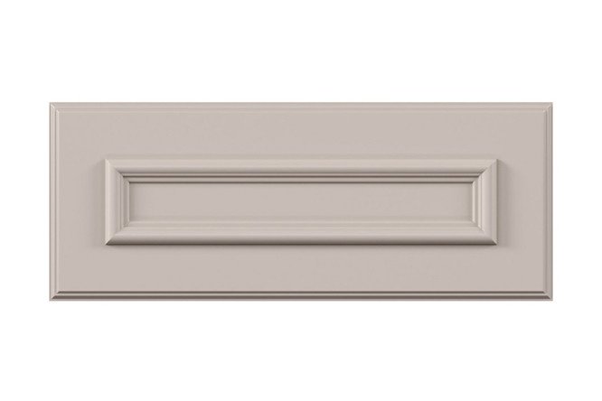 Low drawer front for Olivia cabinet 44.6x17.6 cm, cashmere color