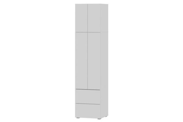 Children's wardrobe Oscar Line mini with mezzanine 60x244x55 cm
