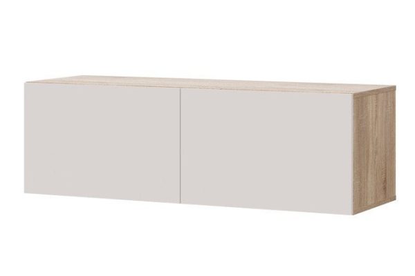 Cabinet Oscar Moon 120x40 with doors, Sonoma oak / Santiago soft