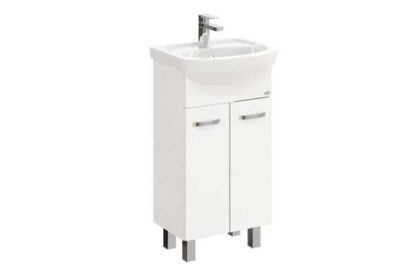 Floor stand ONIKA Coral 104701 41 cm, frame color white, facade white