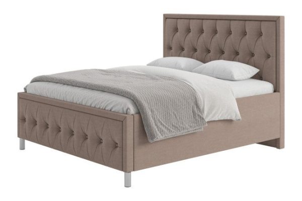 Bed with lifting mechanism Tirol, beige color 180x200 cm