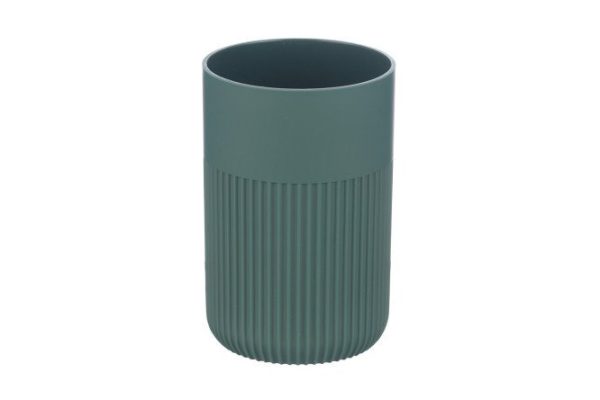 Cup for toothbrushes Soft 7.1x10.2x7.1 cm, Plastic