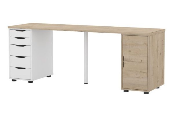 Desk Alexys 200 cm with 2 tables