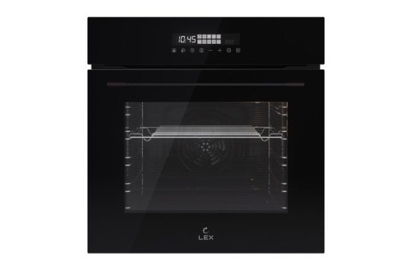 Electric oven LEX EDS 1000 BBL, black 59.5x59.5x53 cm