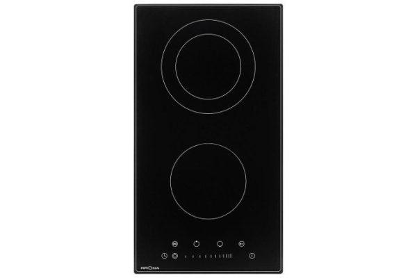 Electrical panel KRONAsteel Laurel 30 BL KREH05, black 28.8 cm