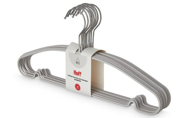 Set of clothes hangers Hall Rainbow 10 pcs.