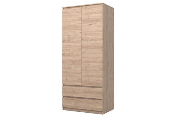 Wardrobe for clothes Snowly 90.2x210x58 cm