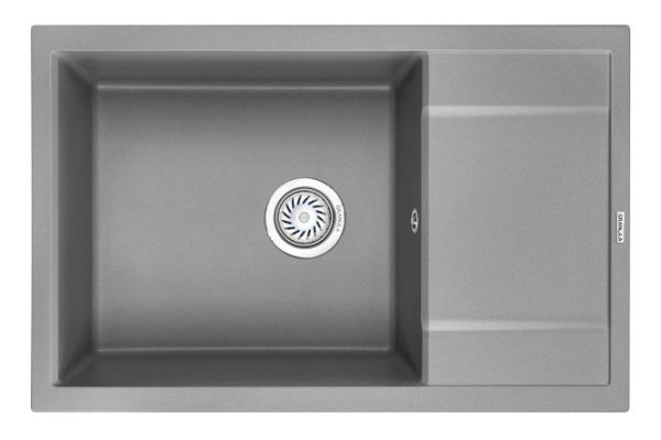 Inset sink with drainer GRANULA 7805 78x50x20 cm