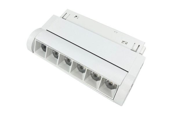 Magnetic rotating track lamp LED VITALUCE VT0200044 2 m², 12.5x7.5x3.3 cm, LED