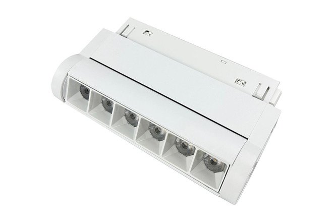 Magnetic rotating track lamp LED VITALUCE VT0200044 2 m², 12.5x7.5x3.3 cm, LED