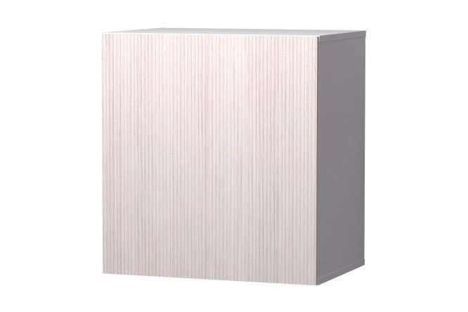 Cabinet with door Oscar Grevy 60x64 cm, white/Cadena light