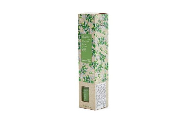 Diffuser Ambientador varillas mikado Green apple 30 ml