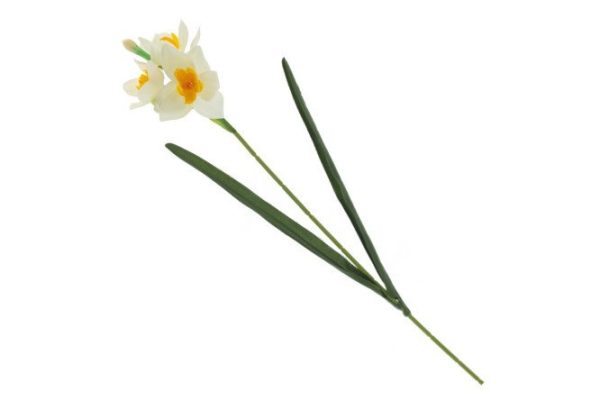 Artificial flower Narcissus 9x9 cm