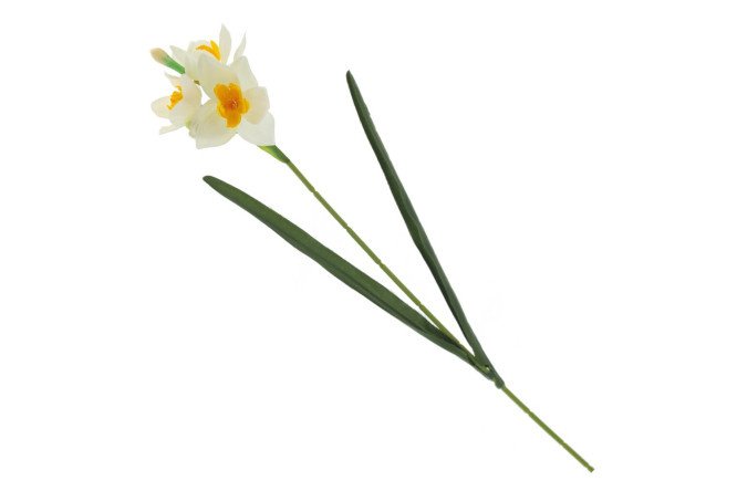 Artificial flower Narcissus 9x9 cm