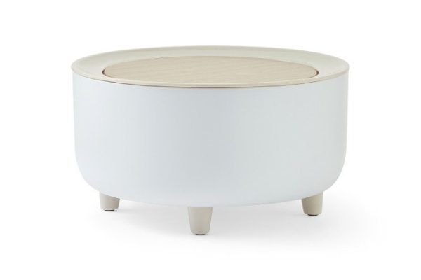 BERKRAFT Tokio waste container with lid 19.5x10.7x19.5 cm, 2 l