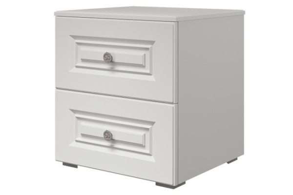 Bedside table 2 drawers Olympus