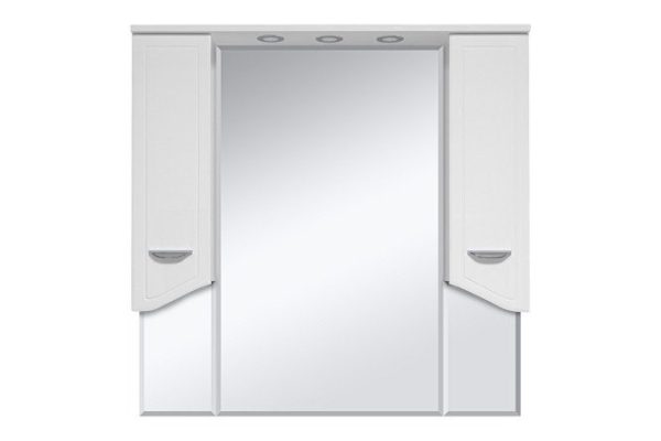 Mirror-cabinet Dreya 105 E-Dre02105-01Св with LED backlighting 101x100x17 cm, Universal