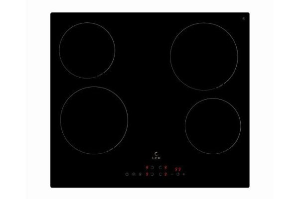 Electrical panel LEX EVH 6040B bl, black 60 cm