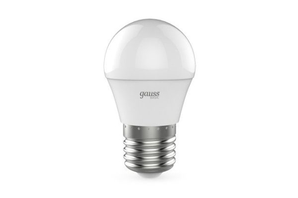 LED lamp Gauss Basic 7.5W, E27, Neutral light